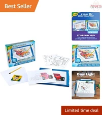 Light Up Tracing Pad Blue for Kids Drawing Sketching Art Projector Gift