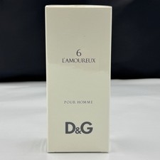 Dolce & Gabbanna 6 L'Amoureux Pour Homme 100ml Edt Spray - RARE - DISCONTINUED