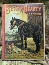 Black Beauty Classic Children's Story c. 1901 Sewell illustrated juvenile book