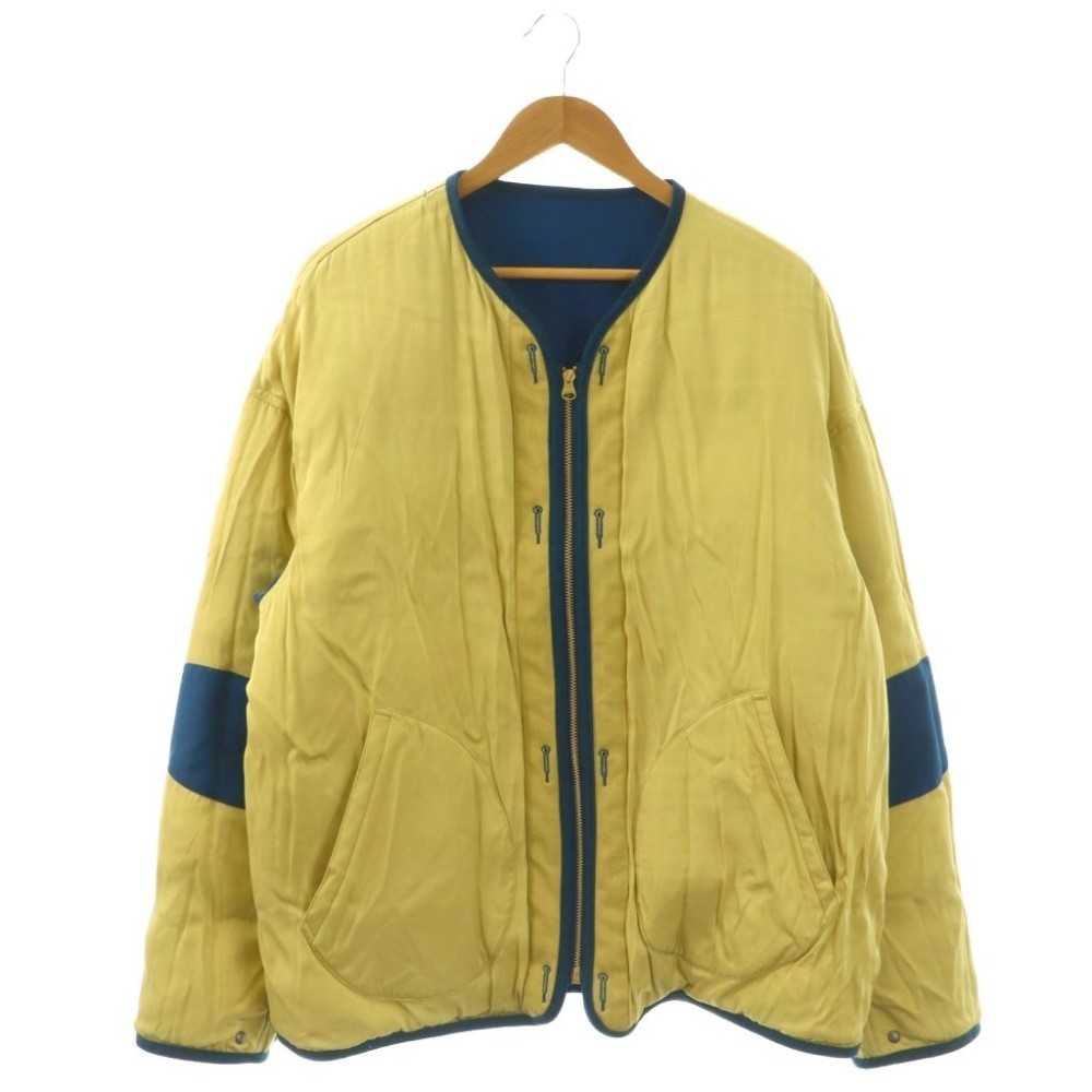 VISVIM 25SS Iris Down Jacket Reversible Wool Silk… - image 4
