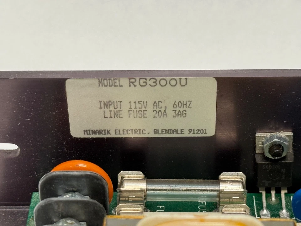 Minarik RG300U DC Motor Speed Controller Drive Card Board Module RG-300-U - Image 3 of 4
