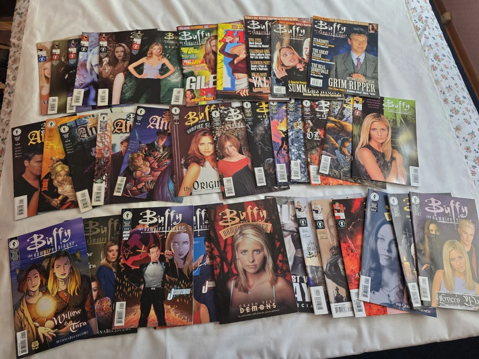 ENORME Lote Buffy the Vampire Slayer/Angel, Novelas de Terror YA HTF De Colección Y2K Foto 3 de 4