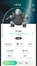 Aggron - Pokemon Trade GO - #306 Gen 3 Hoenn ...
