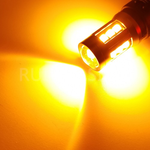 2 Pezzi Lampada LED HP24WA 12V Arancione Amber P24WA Frecce Peugeot 3008 5008 - Foto 9 di 9