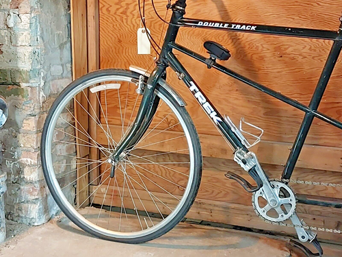 Bicicleta de carretera Trek 1100 1995 tándem grande acero 85/86 cm Standover Deore DX XT hecha en Estados Unidos - Imagen 11 de 16