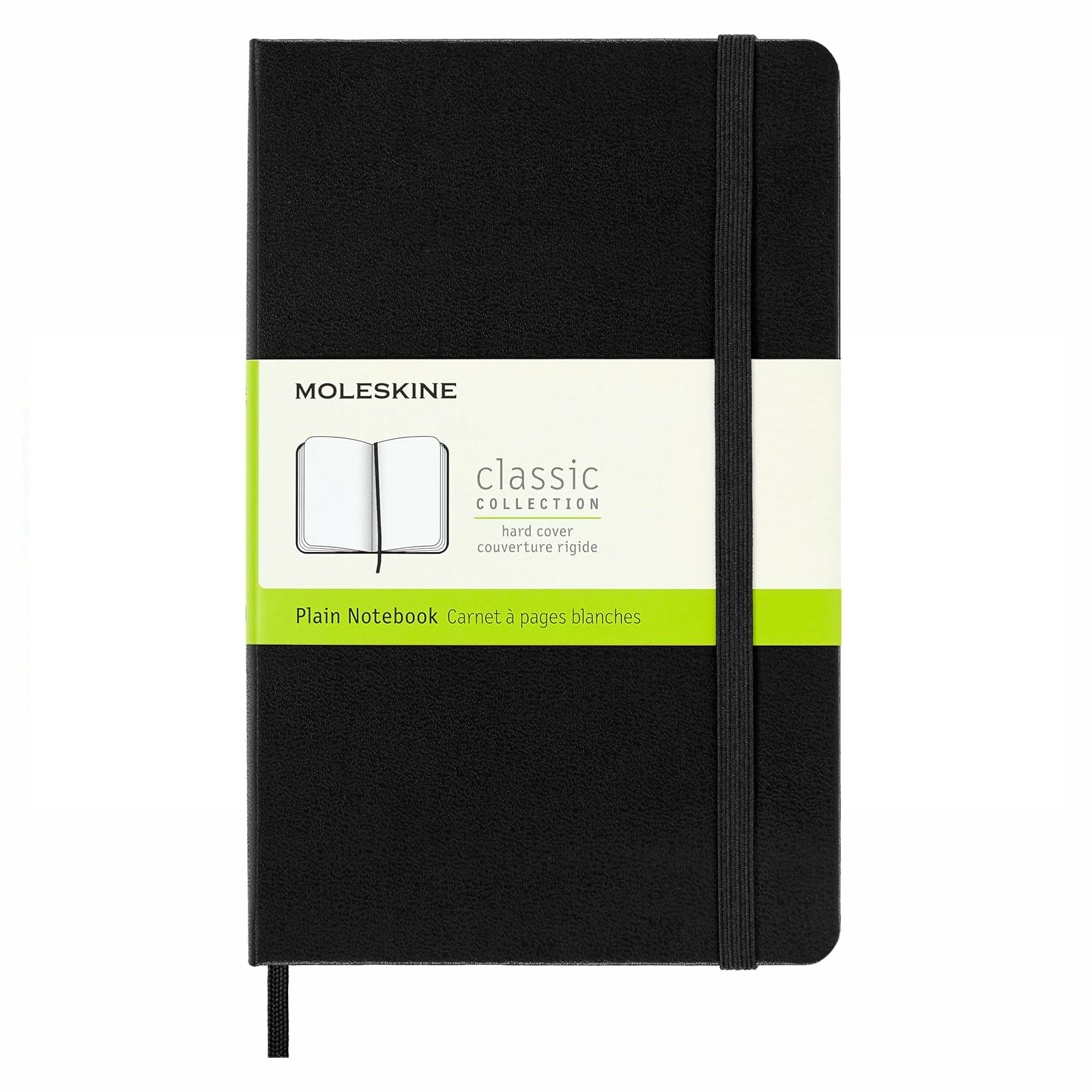 Moleskine Medium Plain Hardcover Notebook Black (Notebook / blank book) - Image 4