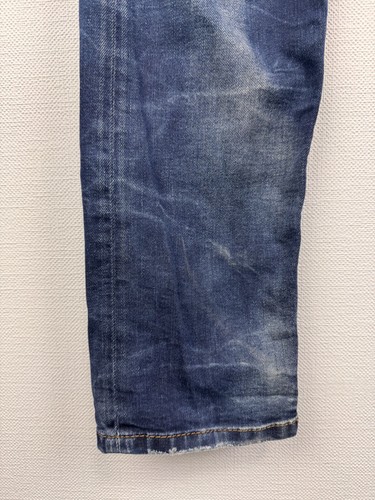 Diesel TEPPHAR Slim-Carrot Blue Denim 0824B Stretch Ripped Jeans W33 L32 - Imagen 5 de 21