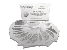 My-Cap My-Foils to Reuse Your Keurig Rivo, Starbucks Verismo, Lavazza, Caffitaly