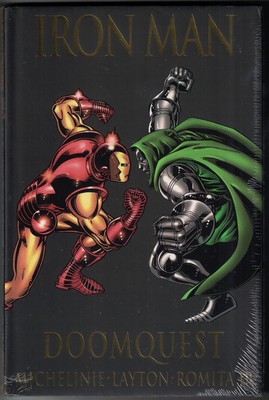 IRON MAN VS. DOCTOR DOOM DOOMQUEST HC Hardcover Bob Layton 2008 SEALED NEW NM