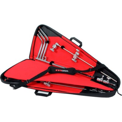 Matthews C-Stand Shoulder KitBag for Two Stands (Black with Red ...