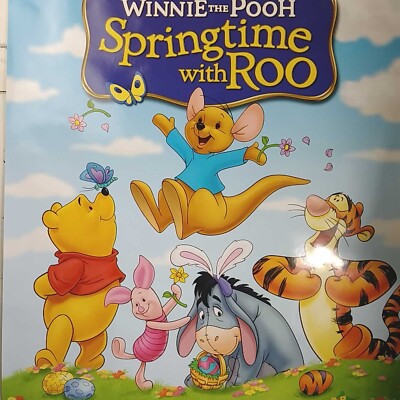 2004 Disney Winnie the Pooh - Springtime with Roo DVD/VHS Release ...