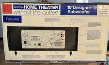 AudioSource AST-SUB10 subwoofer Original Box Home Theater 150 Watt Powered