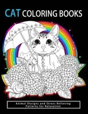 Cat Coloring Books: Cats  Kittens for Comfort  Creativity for adults, k - GOOD