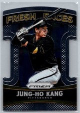 2015 Panini Prizm Fresh Faces Die-Cut Jung-Ho Kang #12 Pittsburgh Pirates