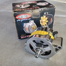 Powermaster 67460 CS130 140 Amp Offset Right Mount 4.63" Side Post Alternator