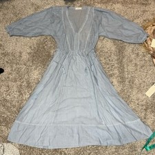 Ulla Johnson MIDI Stripe Dress size 2 fits up to 4-6