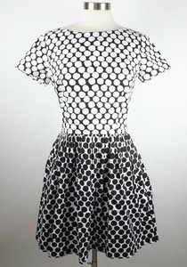 oscar de la renta polka dot dress