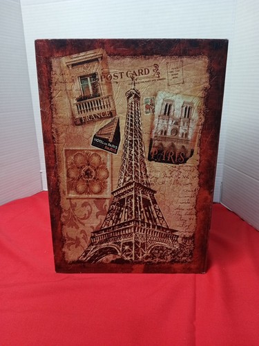 Decorative Book Box PARIS Post Card Theme - Picture 3 of 23