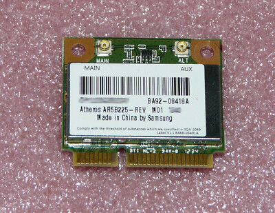 Atheros AR5B225 BA92-08418A Mini PCI-E WiFi WLAN 802.11bgn Samsung NP355E7C