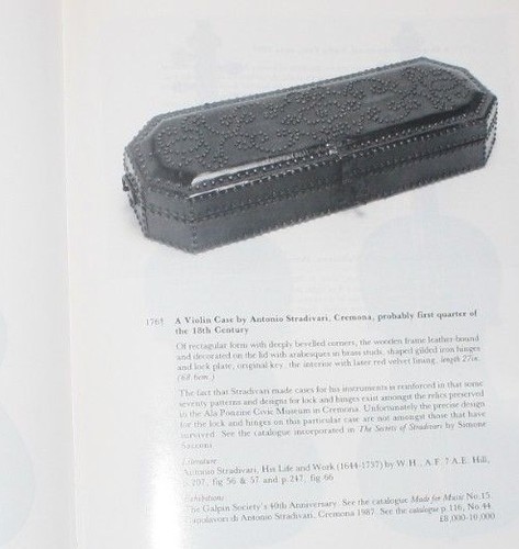 Catalogue, Sotheby's Musical Instruments London Thursday 22 November 1990 - Picture 4 of 9