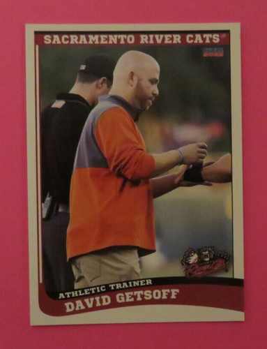 2022 Choice, Sacramento River Cats, Athletic Trainer - DAVID GETSOFF - Picture 1 of 1