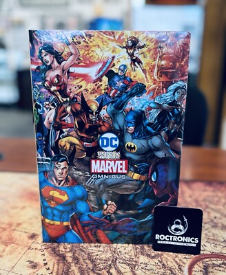 DC VERSUS MARVEL Omnibus HC Direct Market Comics DM Variant 2024 CA Lee Perez *1
