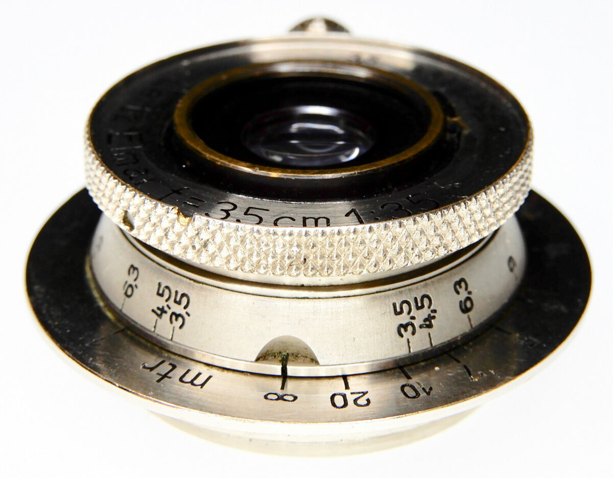 Leica SM 3.5cm f3.5 Nickel Elmar “Snail Cam” 11 O'clock Leica SM 3.5cm f3.5 Nickel Elmar “Snail Cam” 11 O'clock