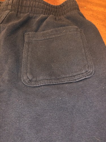 Nike Cotton Sweatpants With Pockets Youth Size Large White Swoosh Straight Leg - Picture 10 of 11