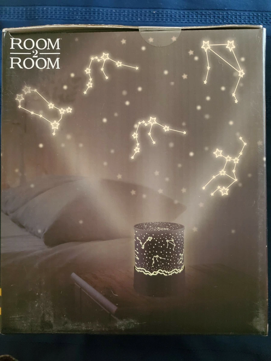Room 2 Room Zodiac Projector light New Sealed Projects Stars Zodiac