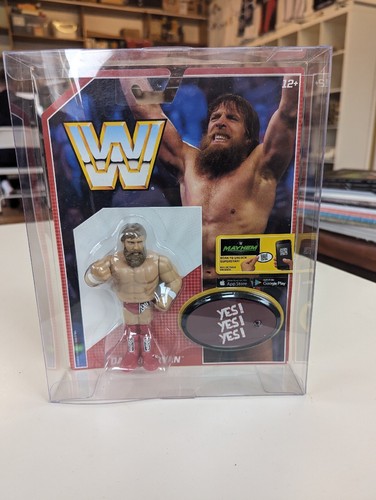 WWE MATTEL RETRO SERIES 6 DANIEL BRYAN MOC WITH CA...
