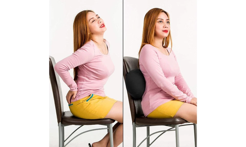 Micro Cuentas Squishy Refuerzo Tubo Almohada Cuello Cintura Espalda Decoración del Hogar 14x6" Foto 4 de 4