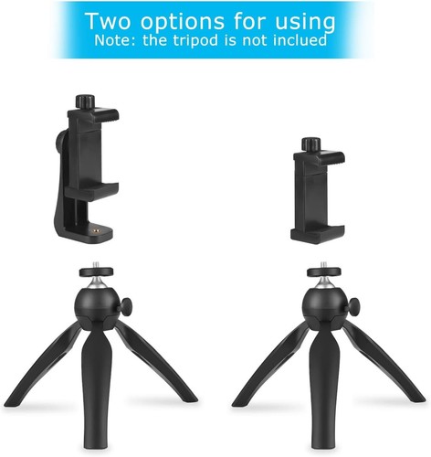 Smartphone Halter Stativ Adapter Handy Halterung Halterung Clip für Selfie Stick - Bild 7 von 11