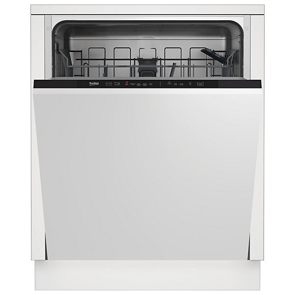 Beko DIN15X20 Integrated Full size Dishwasher Half Load Function 5 Programmes