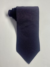 CALVIN KLEIN 100% Silk Textured Purple Men's Neck Tie Made in USA 3.5”x56” NWOT