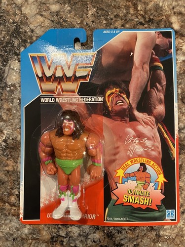 Hasbro WWF 1990 Ultimate Warrior Figure New In Pac...