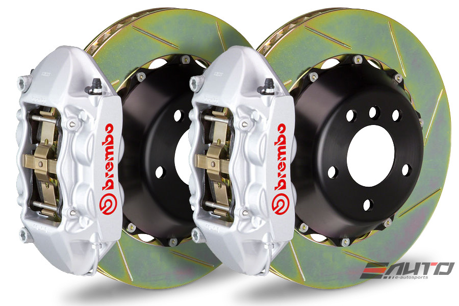 BREMBO Rear GT Big Brake Kit BBK 4piston Silver 345x28 Slot Disc BMW M 1M E82