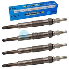 4 Stück YOU.S Original Glühkerzen für DACIA SOLENZA / RENAULT CLIO II 1.9 D