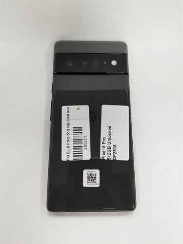 Google Pixel 6 Pro 512GB Black G8VOU (Unlocked) Fully Functional DF2918 - Afbeelding 10 van 11