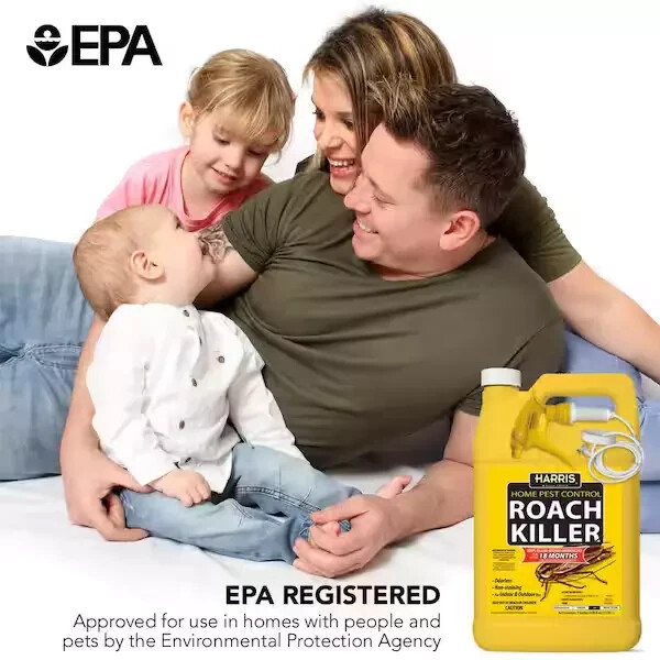 Pest Control Roach Killer Spray 1 Gal. Odorless NonStaining Indoor