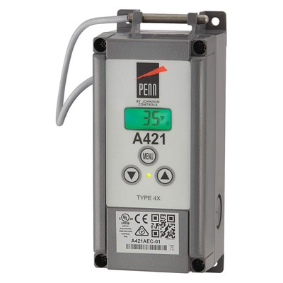Johnson Controls A421AED-01C Penn Series A421 Line-Voltage Type 4X Electronic