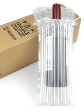 3 x Inflatable Wine Bottle Air Bag Packaging With outer Cardboard Box