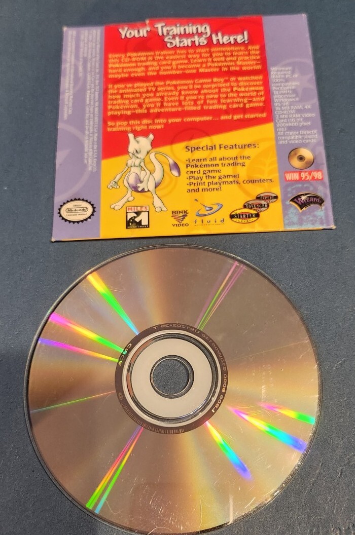 pokemon trading card game pc 1998 Let's Play! Base Set 2 Pokmon Play It CD-ROM
