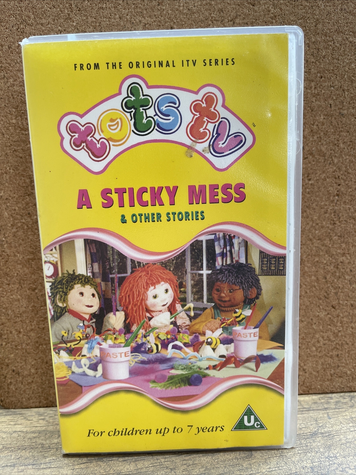 Tots TV A Sticky Mess & Other Stories VHS 1990s Children's TV Programme Vintage