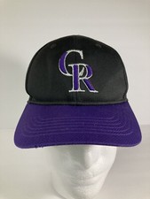 Colorado Rockies OC Sports Youth Adjustable Purple and Black Baseball Hat