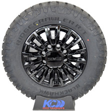 4 New 18 Oem Alaskan Gloss Black Wheels Rims Gmc Sierra 2500 3500 2025