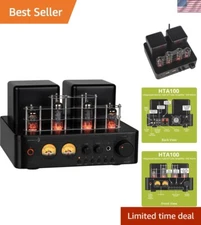 100W Integrated Tube Amplifier with RCA, USB, and Phono Inputs - Modern Classic