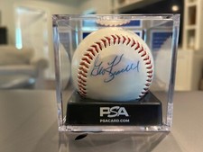 george kissell auto baseball psa commemorative St Louis cardinals baseball HOF 