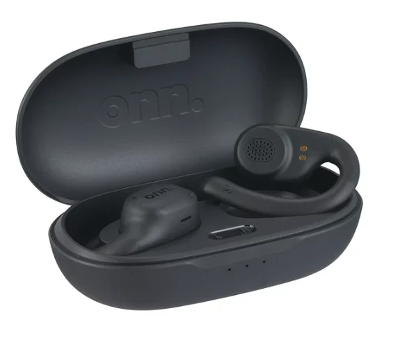 onn. 36229081 Over Ear Bluetooth Wireless Open Ear Earphones with