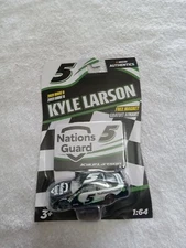 2021 Kyle Larson Nations Guard NASCAR Authentic 1:64 Wave 6 Diecast 