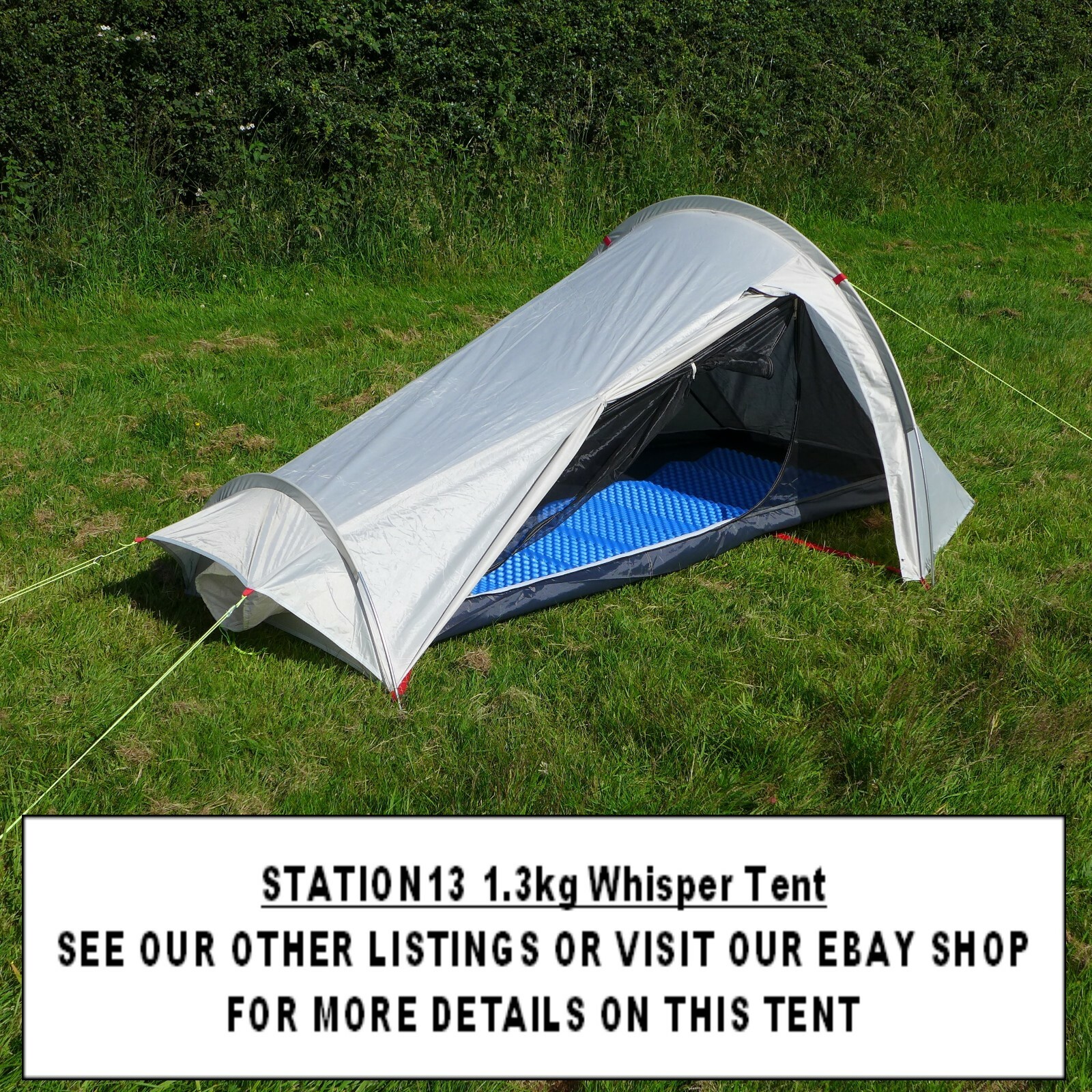 Lightweight 1 Person Backpacking Tent Solo Camping Tent YELLOW just 1.85 kg eBay